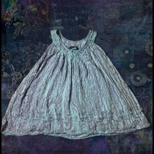 Advance Apparels Teal Top/ Mini Dress